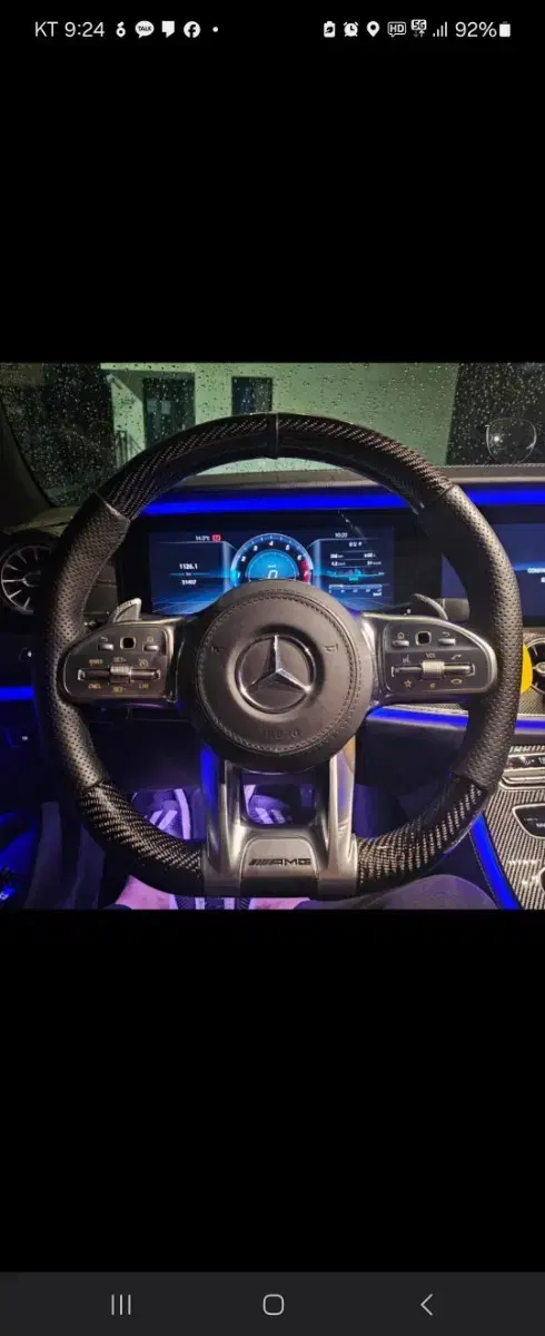 벤츠 amg 카본 핸들